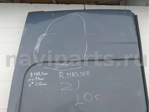 Дверь задняя распашная левая Renault Master, 2020 г., арт. 82228996, фото 10