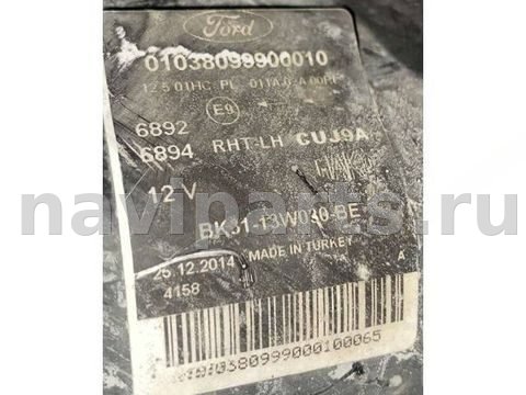Фара левая Ford Transit, 2006 г., OEM bk3113w030be, арт. 5755, фото 3