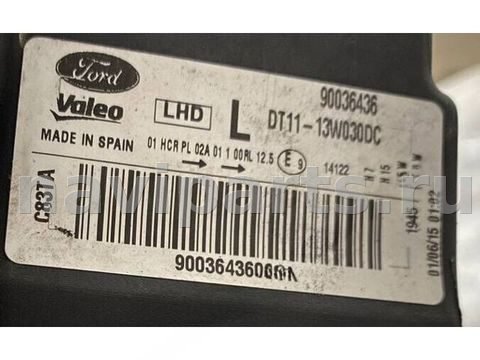 Фара левая Ford Transit Connect, 2015 г., OEM 90036436, арт. 5861, фото 3