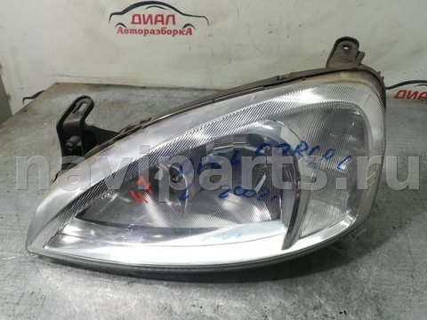 Фара левая Opel Corsa, 2002 г., OEM 09115047, арт. 9724