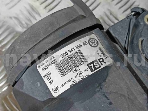 Фара правая Volkswagen Passat, 2009 г., OEM 3c0941006ab, арт. 00474, фото 4