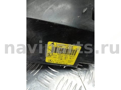 Фара правая Mercedes A W169, 2005 г., OEM A1698200261, арт. 17056, фото 6