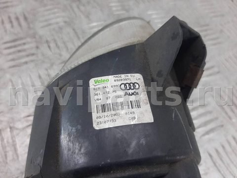 Фара противотуманная левая Audi A4, 2007 г., OEM 8E0941699C, арт. 1107778, фото 4