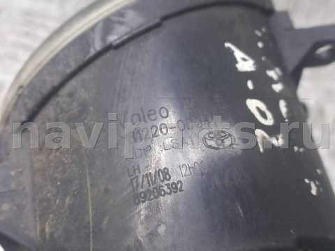 Фара противотуманная левая Toyota Avensis, 2006 г., OEM 812200D041, арт. 1119533, фото 5