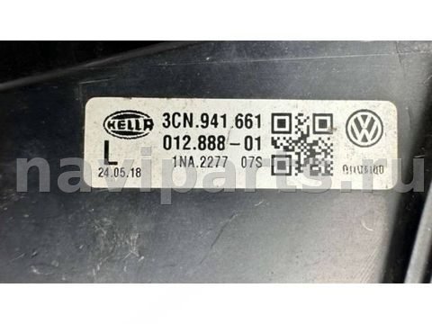 Фара противотуманная левая Volkswagen Teramont, 2017 г., OEM 3CN941661, арт. B113123, фото 7