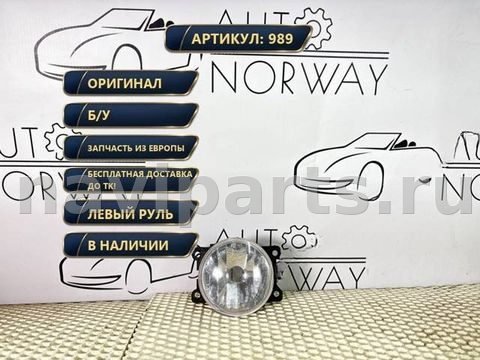 Фара противотуманная правая Peugeot 5008, 2010 г., арт. 989