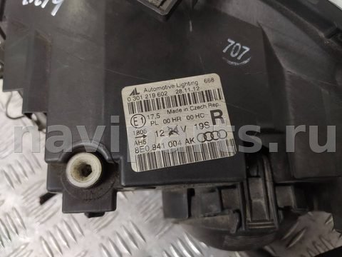 Фары передние (комплект) Audi A4 B7, 2005 г., OEM 8E0941003AK, арт. 104310577, фото 12
