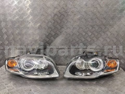 Фары передние (комплект) Audi A4 B7, 2006 г., OEM 8E0941004AN, арт. 110105358