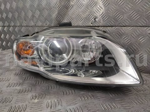 Фары передние (комплект) Audi A4 B7, 2006 г., OEM 8E0941004AN, арт. 110105358, фото 3