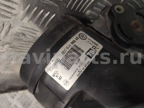 Фары передние (комплект) Volkswagen Passat B6, 2008 г., OEM 3C0941006AB, арт. 111594600, фото 11