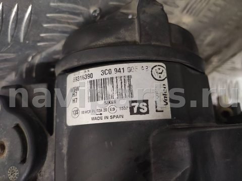 Фары передние (комплект) Volkswagen Passat B6, 2008 г., OEM 3C0941006AB, арт. 111594600, фото 6