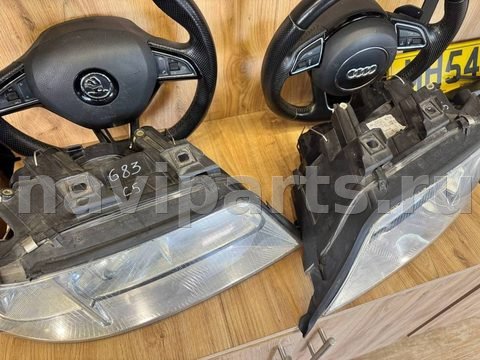 Фары передние (комплект) Audi A6 C5 (S6,RS6), 1999 г., OEM 4B0941029K, арт. 111594626, фото 4