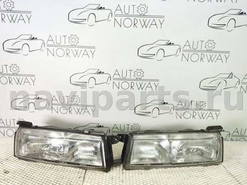 Фары передние (комплект) Mitsubishi Colt, 1999 г., OEM 7R0135120, арт. 1143, фото 2