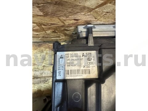 Фары передние (комплект) Audi A8, 2011 г., арт. 1205960833, фото 3