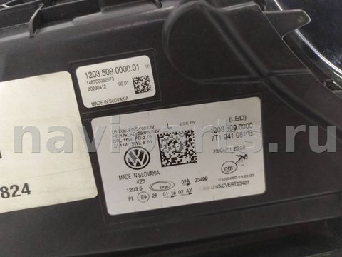 Фары передние (комплект) Volkswagen Transporter, 2023 г., OEM 7T1941081, арт. 21810, фото 7