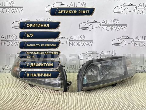 Фары передние (комплект) Volvo V70, 2000 г., OEM 89007908, арт. 21817