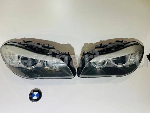 Фары передние (комплект) BMW 5 F10/F11/GT F07, 2012 г., OEM 72032557203256, арт. 29124, фото 10