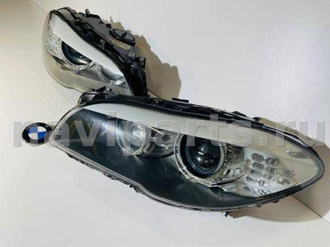 Фары передние (комплект) BMW 5 F10/F11/GT F07, 2012 г., OEM 72032557203256, арт. 29124, фото 2