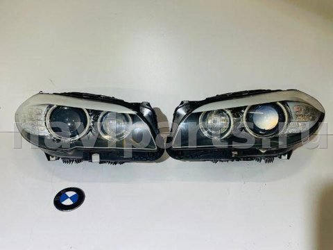Фары передние (комплект) BMW 5 F10/F11/GT F07, 2012 г., OEM 72032557203256, арт. 29124, фото 3