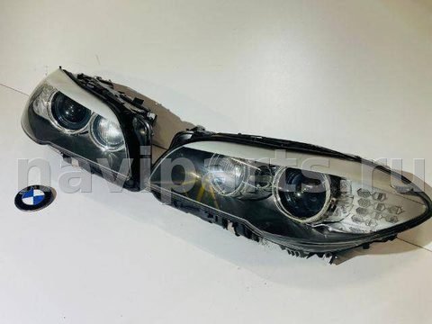 Фары передние (комплект) BMW 5 F10/F11/GT F07, 2012 г., OEM 72032557203256, арт. 29124, фото 4