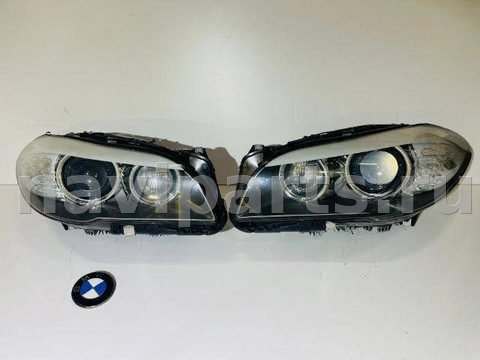 Фары передние (комплект) BMW 5 F10/F11/GT F07, 2012 г., OEM 72032557203256, арт. 29124, фото 9