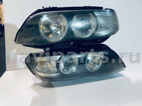Фары передние (комплект) BMW X5 E53, 2005 г., арт. 36187, фото 2