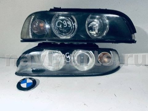 Фары передние (комплект) BMW 5 E39, 2002 г., арт. 36367, фото 2
