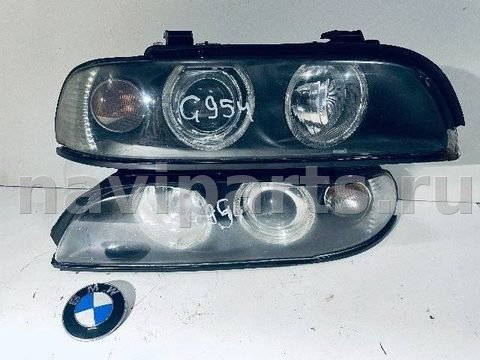 Фары передние (комплект) BMW 5 E39, 2002 г., арт. 36367, фото 4
