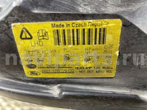 Фары передние (комплект) Ford Fiesta, 2009 г., OEM 8A6113W029CG, арт. 371, фото 8
