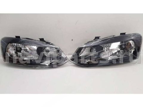 Фары передние (комплект) Volkswagen Polo, 2018 г., OEM 6RU941015, арт. B1216_2