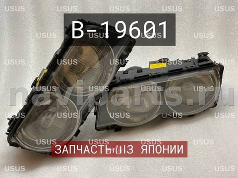Фары передние (комплект) BMW 7 E38, 1998 г., OEM 63128376389, арт. B19601