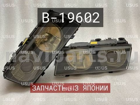 Фары передние (комплект) BMW 7 E38, 1998 г., OEM 63128352753, арт. B19602