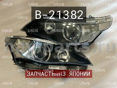 Фары передние (комплект) BMW 5 E60/E61, 2007 г., OEM 63116933189, арт. B21382