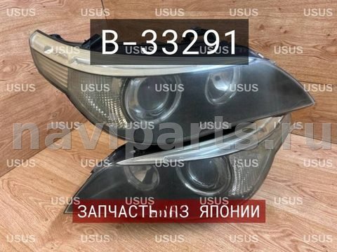 Фары передние (комплект) BMW 5 E60/E61, 2007 г., OEM 63127160195, арт. B33291