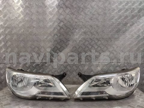 Фары передние (комплект) Volkswagen Tiguan, 2009 г., OEM 5N2941031K, арт. _87077505