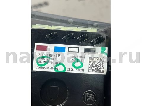 Фонарь салона (плафон) Mercedes GLE W166, 2016 г., OEM a1669004115, арт. 36466, фото 7