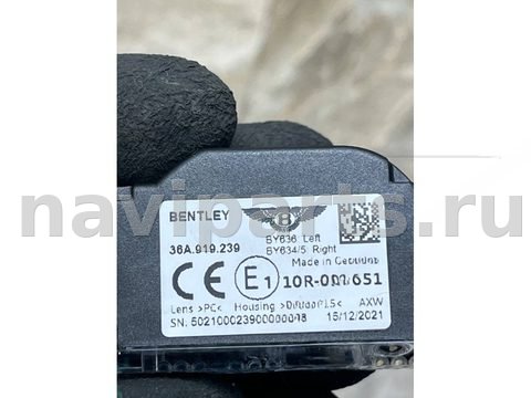 Новое Bentley Continental GT, 2022 г., OEM 36A919239, арт. 43228, фото 6