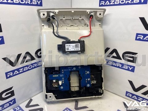 Фонарь салона (плафон) Volkswagen Passat B8, 2015 г., OEM 5G0868837, арт. BVR142-2118, фото 3