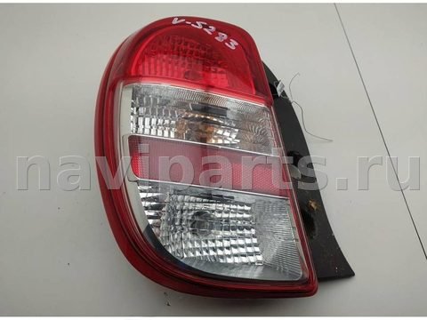 Фонарь задний левый Nissan Micra K13, 2010 г., арт. 53769553