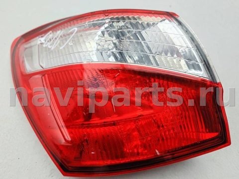 Фонарь задний левый Nissan Qashqai J10, 2006 г., OEM 89503184L, арт. 55250270