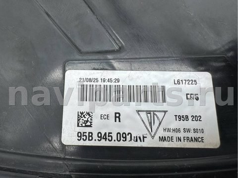 Фонарь задний правый Porsche Macan, 2021 г., OEM 95B945092AF, арт. 13328, фото 14