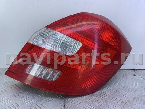 Фонарь задний правый Skoda Fabia, 2012 г., OEM 5J6945096, арт. 53028