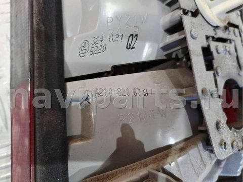 Фонари задние (комплект) Mercedes E W210, 2000 г., OEM A2108206864, арт. B84746, фото 8