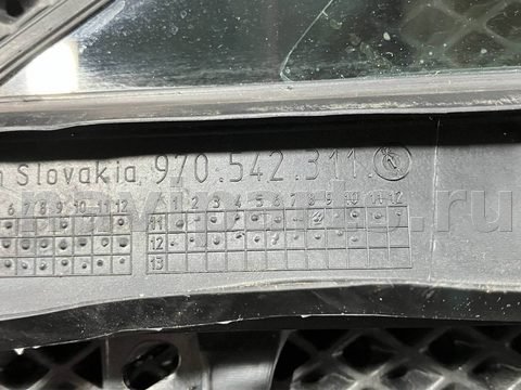 Форточка передняя левая Porsche Panamera, 2015 г., OEM 970542311, арт. 00161266_1, фото 7