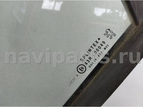 Форточка передняя левая Peugeot 407, 2005 г., арт. 10126810, фото 2