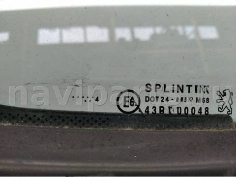 Форточка передняя левая Peugeot 307, 2004 г., арт. 10126820, фото 2