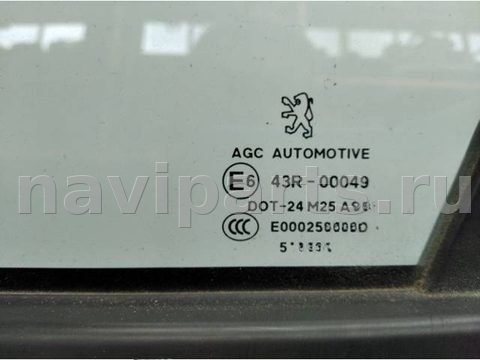 Форточка передняя левая Peugeot 407, 2005 г., арт. 10126904, фото 2