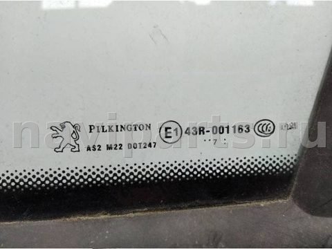 Форточка передняя левая Peugeot 207, 2008 г., арт. 10127042, фото 2