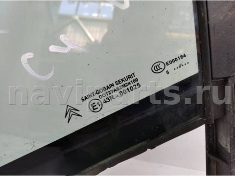 Форточка передняя левая Citroen C4, 2004 г., арт. 10129163, фото 2