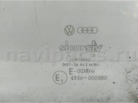 Форточка передняя левая Volkswagen Passat, 1987 г., арт. 10129399, фото 2